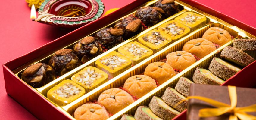 Food or sweet items for diwali