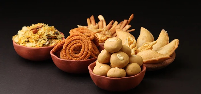 Healthy food on diwali