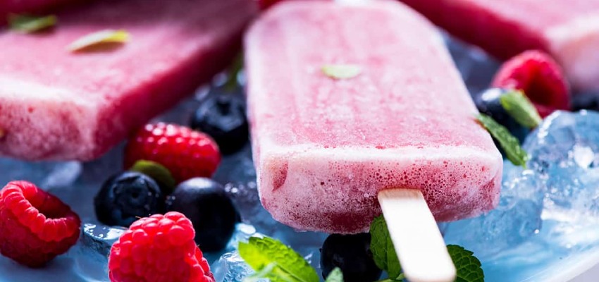 Coconut Water Fruit Popsicles