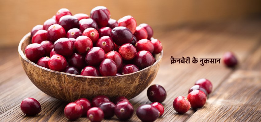 Cranberry ke Nuksaan