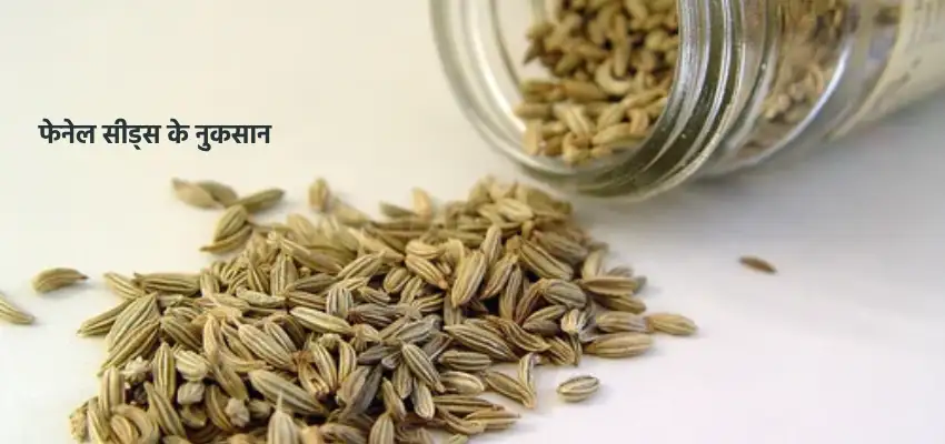 Fennel Seeds ke Nuksan