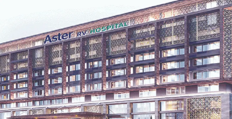 Aster RV Hospital Infrastructure