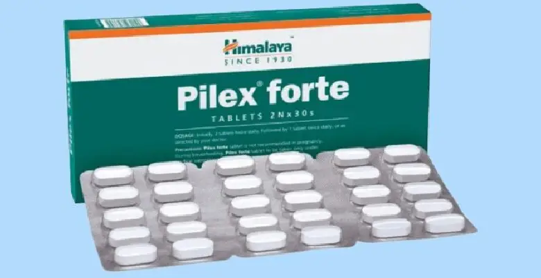 bvaseer ke liye Pilex forte tablet 