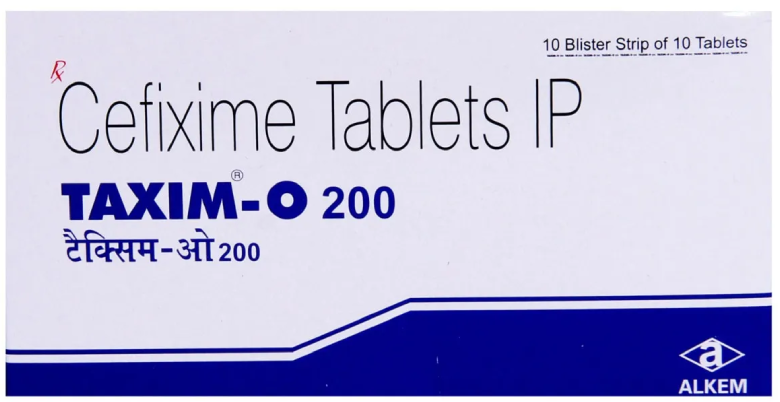 Taxim–O 200mg tablet kab or kase kary karti ha