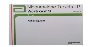 Acitrom 3 mg टैबलेट के साइड इफेक्ट्स 